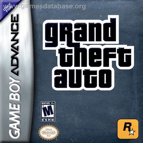 Grand Theft Auto Nintendo Game Boy Advance Video Games.